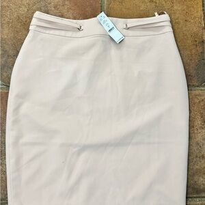 White House black market pink blush skirt